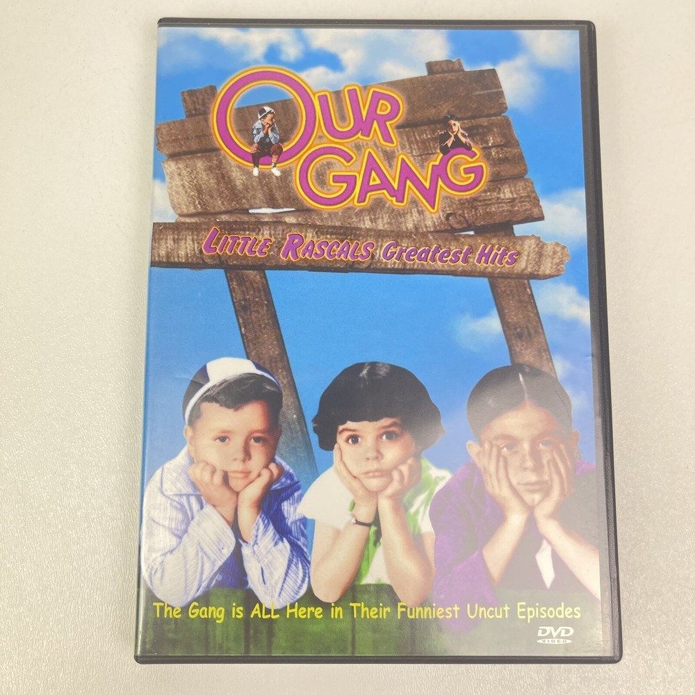 Our Gang DVD Feature The Little Rascals Greatest Hits Vintage TV Show Alfalfa